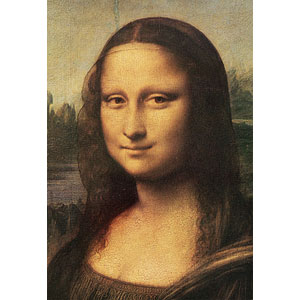 ジグソーパズル 第2のモナ・リザ アイルワースのモナ・リザ/部分