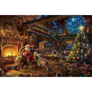 ジグソーパズル サンタのワークショップ 1000ピース(31-489)[ビバリー
