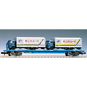 2770 私有貨車 クム80000形（4tトラック2台付）