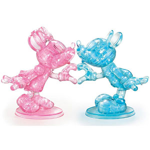 立体パズル クリスタルギャラリー ミッキー＆ミニー(仮称)