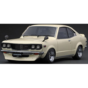 イグニッションモデル　1/43 サバンナ　　S124A ホワイト　0627 イグニッションモデル 1/18 マツダ サバンナ (S124A) セミワークス