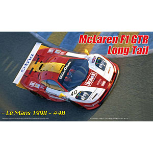 1/24 リアルスポーツカーシリーズNo.250 マクラーレン F1 GTR ロングテール ル・マン 1998 #40 DX プラモデル