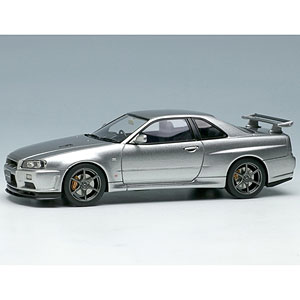 1/43 日産 スカイラインGT-R (BNR34) V-spec II Nur 2002 スパークリングシルバー