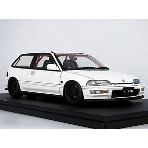 1/18 Honda CIVIC (EF9) SiR White/BlacK[イグニッションモデル]【送料