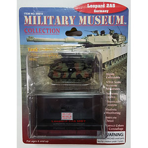 ミリタリーミュージアムコレクション 1/144 NATO軍 レオパルト2 A5 完成品(迷彩カラー)