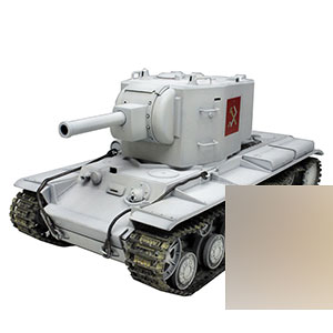 ガールズ＆パンツァー 1/35 KV-2 プラウダ高校 [バトルダメージデカール付き] プラモデル