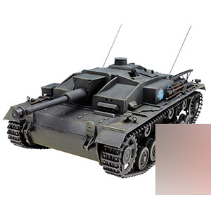 ガールズ＆パンツァー 劇場版 1/35 III号突撃砲F型 カバさんチーム [バトルダメージデカール付き] プラモデル