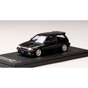 1/43ホンダシビック Si (AT) 1984 無限 MR-5 ホイール装着車 レッド