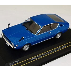 1 43 三菱 ランサー セレステ 1975 ブルー First43 在庫切れ