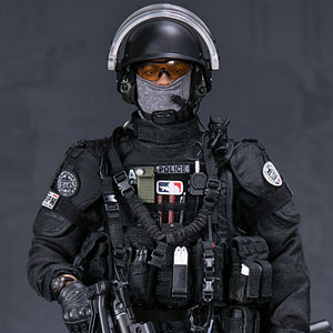 フランス国家警察特別介入部隊(RAID) 1/6 可動フィギュア