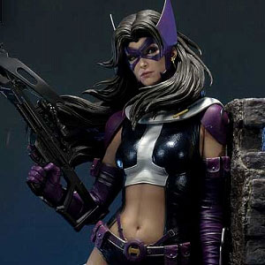 バットマン ハッシュ： ハントレス マントファブリック 1/3 スタチュー