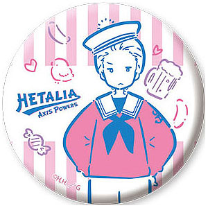 プロイセン Big 缶バッジ ヘタリア Axis Powers カナリア ヘタリア Axis Powers」 Big缶バッジ 05 プロイセン