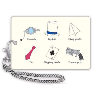 名探偵コナン アクリルパスケース(アイテム柄 キッド)