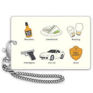 名探偵コナン アクリルパスケース(アイテム柄 安室)