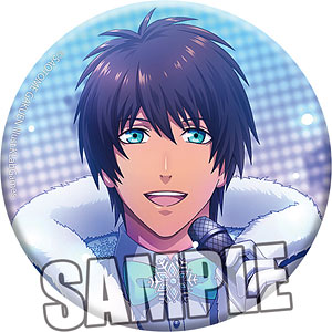 うたの☆プリンスさまっ♪ Shining Live 缶バッジ 星煌く雪夜のクリスマスライブ アナザーショットVer.「愛島セシル」