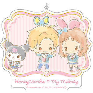 HoneyWorks × My Melody デカキーホルダー F
