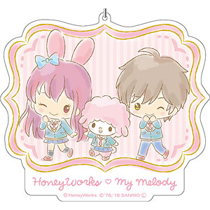 HoneyWorks × My Melody デカキーホルダー G