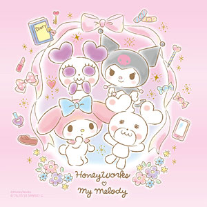 HoneyWorks × My Melody マイクロファイバー C