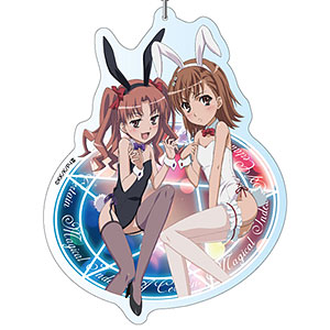 とある魔術の禁書目録　御坂美琴 きゃらくりあ　キーホルダー とある魔術の禁書目録III ぷにこれ！キーホルダー(スタンド付) 御坂 美琴