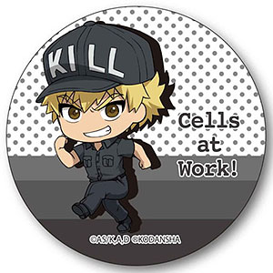 てくトコ缶バッチ はたらく細胞 キラーT細胞