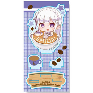 ラテアートアクリルフィギュア Re：ゼロから始める異世界生活 エミリア