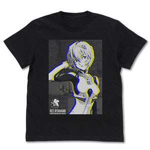EVANGELION 綾波レイ グラフィックTシャツ/BLACK-M