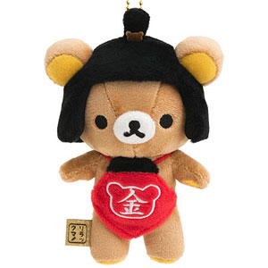 リラックマ 日本昔話 ぶらさげぬいぐるみ(キイロイトリ・浦島太郎