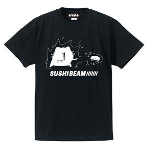からめる Tシャツ SUSHI BEAM(ブラック)L