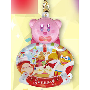 星のカービィ バースデーぷっクリアキーホルダー 12月[マックス