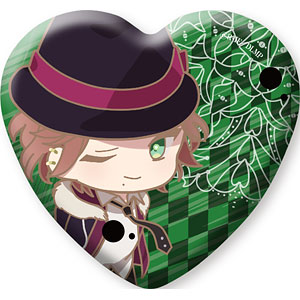 アニメ『DIABOLIK LOVERS MORE，BLOOD』ハート缶バッジ 逆巻