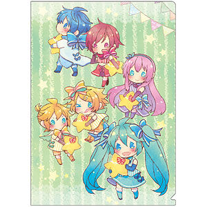 初音ミクシリーズ クリアファイル 碧茶 集合[ムービック]《在庫切れ》