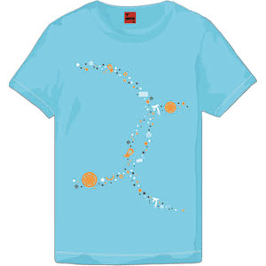 刀剣乱舞-ONLINE- Tシャツ 浦島虎徹 アクアブルー M(レディース)