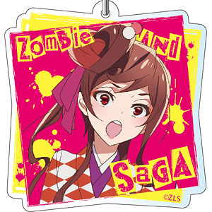 ゾンビランドサガ アクリルキーホルダー 紺野純子 アイドルver