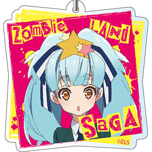 ゾンビランドサガ アクリルキーホルダー 紺野純子 アイドルver