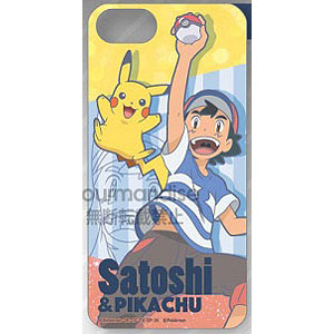 ポケットモンスター Best Friendシリーズ iPhone Xs/X対応ハードケース サトシ＆ピカチュウ (POKE-588A)