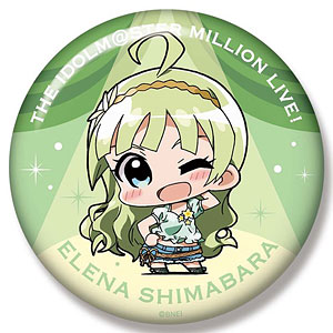 ミニッチュ アイドルマスター ミリオンライブ！ ビッグ缶バッジ 島原エレナ