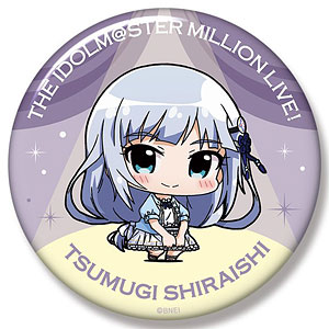 ミニッチュ アイドルマスター ミリオンライブ！ ビッグ缶バッジ 白石紬