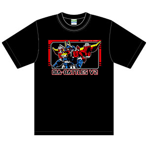 ダイアクロン Tシャツ「ダイアバトルス V2」 XLサイズ
