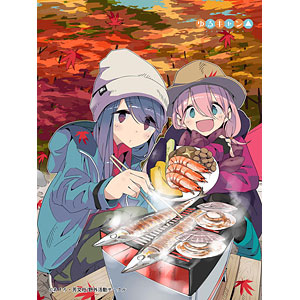 ゆるキャン△ 超デカ フカフカ毛布 原作イラスト版 リン＆なでしこB