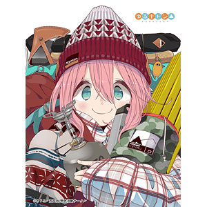 ゆるキャン△ 超デカ フカフカ毛布 原作イラスト版 なでしこ