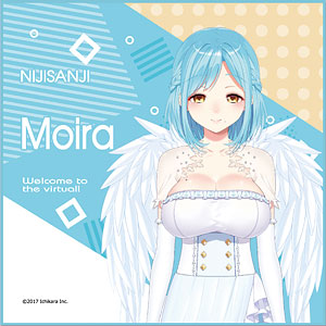 にじさんじ マイクロファイバーハンドタオル 06 モイラ