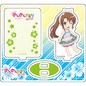 のんのんびより 集合　アクリルジオラマ Million Production アクリルジオラマ 01 集合イラスト 制服風