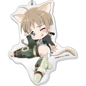 第501統合戦闘航空団 ストライクウィッチーズ ROAD to BERLIN てへぺろBIGアクリルキーホルダー リネットver.