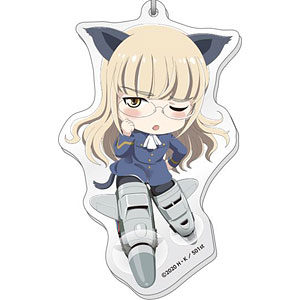 第501統合戦闘航空団 ストライクウィッチーズ ROAD to BERLIN てへぺろBIGアクリルキーホルダー ペリーヌver.