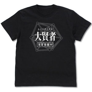 転生したらスライムだった件 大賢者 Tシャツ/BLACK-S