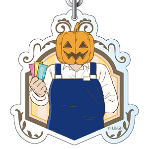 ガイコツ書店員 本田さん アクリルキーホルダー ランタン