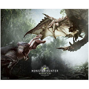 モンスターハンター：ワールド F3キャンパスアート キーアートB