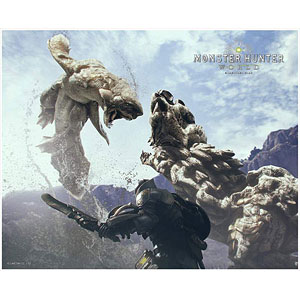 モンスターハンター：ワールド F3キャンパスアート ジュラトドス×ボルボロス