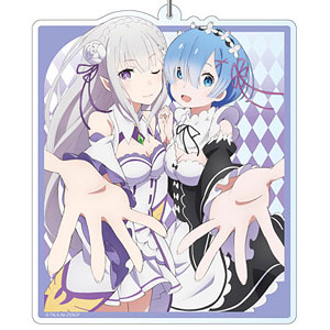 Re：ゼロから始める異世界生活 デカキーホルダー エミリアver.2