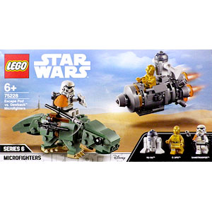 レゴ スター・ウォーズ 脱出ポッド vs.デューバック マイクロファイター (75228)